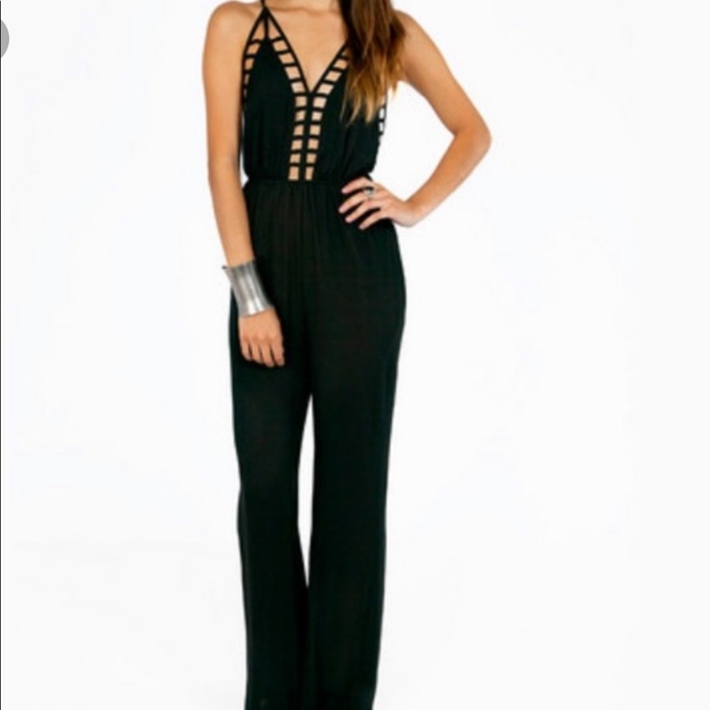 Neon Coral Jumpsuit